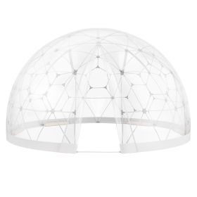 VEVOR 9.5FT Dome Bubble Tent Outdoor House Camping Shelter w/ Transparent Window